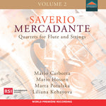 Nikolay Shugaev - Saverio Mercadante, Quartets for Flute & Strings, Vol. 2 (CD)