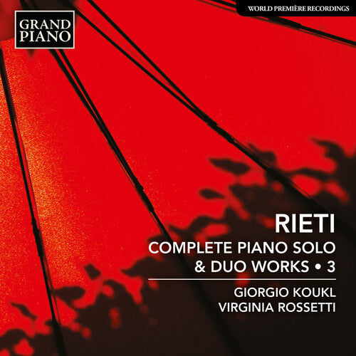 Joanna Klisowska - Rieti: Complete Piano Solo & Duo Works, Vol.3 (CD)