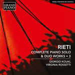 Joanna Klisowska - Rieti: Complete Piano Solo & Duo Works, Vol.3 (CD)