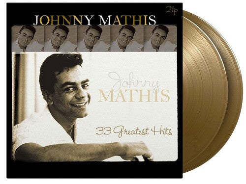Johnny Mathis - 33 Grandes Éxitos - Vinilo dorado de 180 g