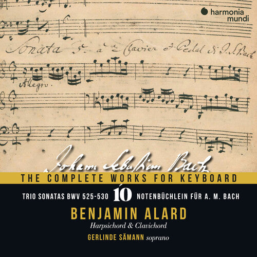 Benjamin Alard - Bach: The Complete Works for Keyboard Vol.10 (CD)