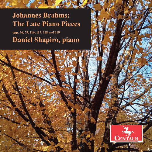 Daniel Shapiro - Brahms: The Late Piano Pieces (CD)
