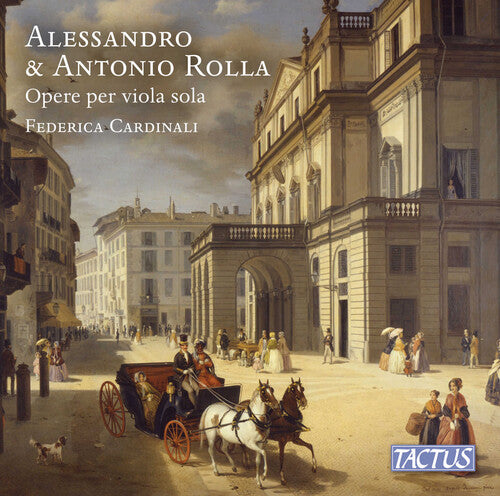 Federica Cardinali - Alessandro & Antonio Rolla: Opere per viola sola (CD)
