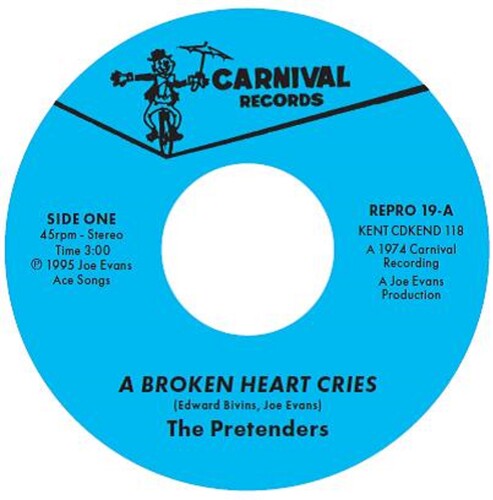 The Pretenders - A Broken Heart Cries / For The Rest Of My Days (Vinyl)