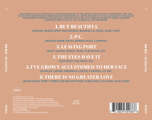 Sam Most - But Beautiful (CD)