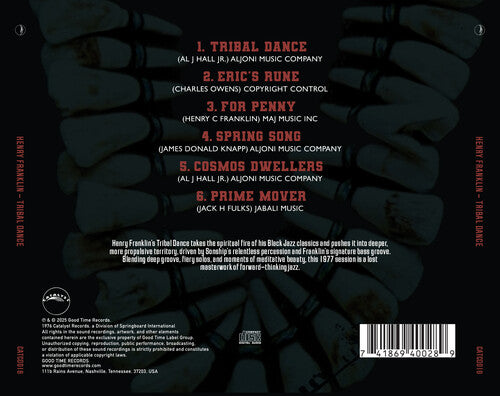 Henry Franklin - Tribal Dance (CD)