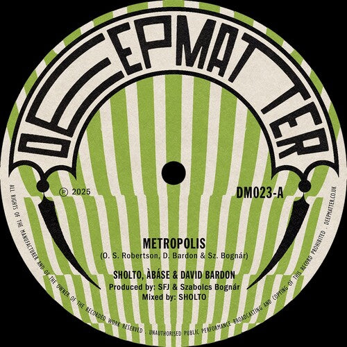 Abase Sholto - Metropolis / The Right Orchid (Vinyl)