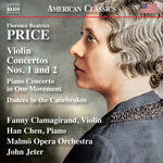Fanny Clamagirand - Price: Violin Concertos Nos. 1 & 2, Piano Concerto in One Movement, & Dances in the Canebrakes (CD)