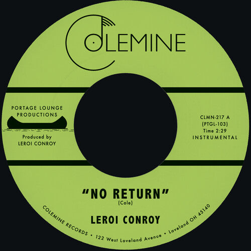 Leroi Conroy - No Return B/W Path of Man (Vinyl)