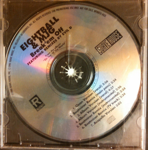 Eightball & MJG* : Break 'Em Off (CD, Maxi, Promo)