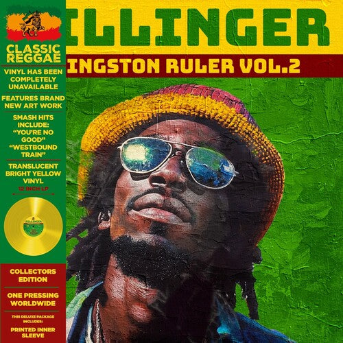 [PRE-ORDER] Dillinger - Kingston Ruler Vol.2 - Yellow (Vinyl)