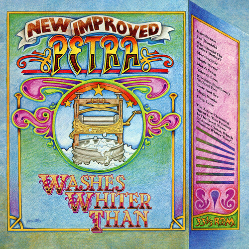 Petra - Washes Whiter Than - Blue Splatter (Vinyl)