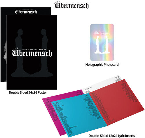 G-DRAGON - Ubermensch - Die-Cut Mirrorboard (Vinyl)