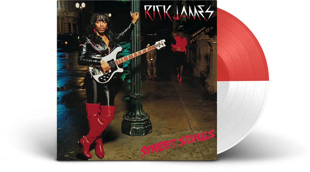 the album cover for Rick James - Street Songs [Colored Vinyl] [Limited Edition] (Red) (Wht) (Hol)