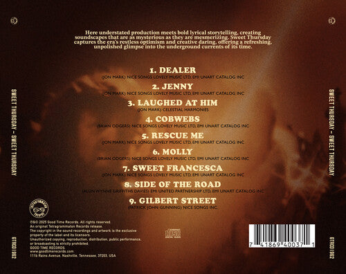 Sweet Thursday - Sweet Thursday (CD)