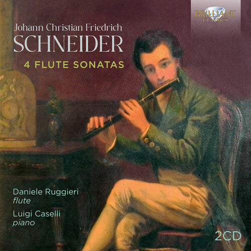 Daniele Ruggieri - Schneider: 4 Flute Sonatas (CD)
