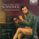 Daniele Ruggieri - Schneider: 4 Flute Sonatas (CD)