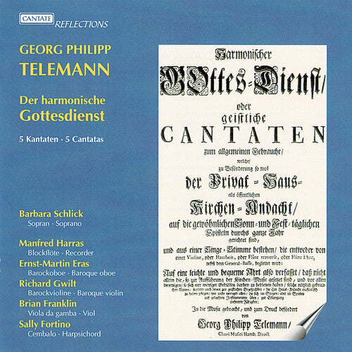 Barbara Schlick - Der harmonische Gottesdienst – 5 cantatas (CD)