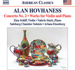 Zina Schiff - Hovhaness: Concerto No. 2; Works for Violin and Piano (CD)
