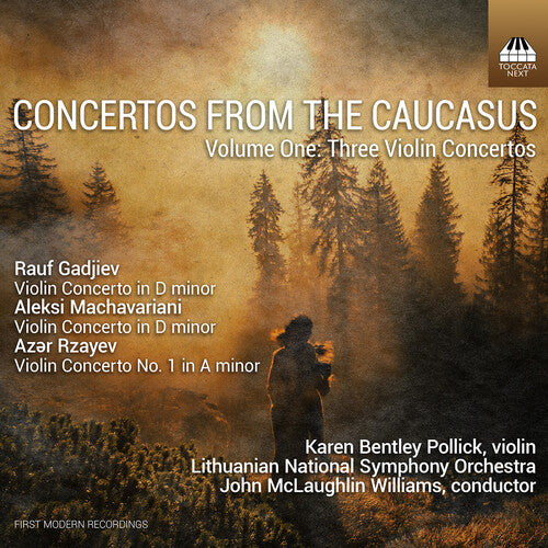 Karen Bentley Pollick - Concertos from the Caucasus, Vol. 1 - Three Violin Concertos (CD)