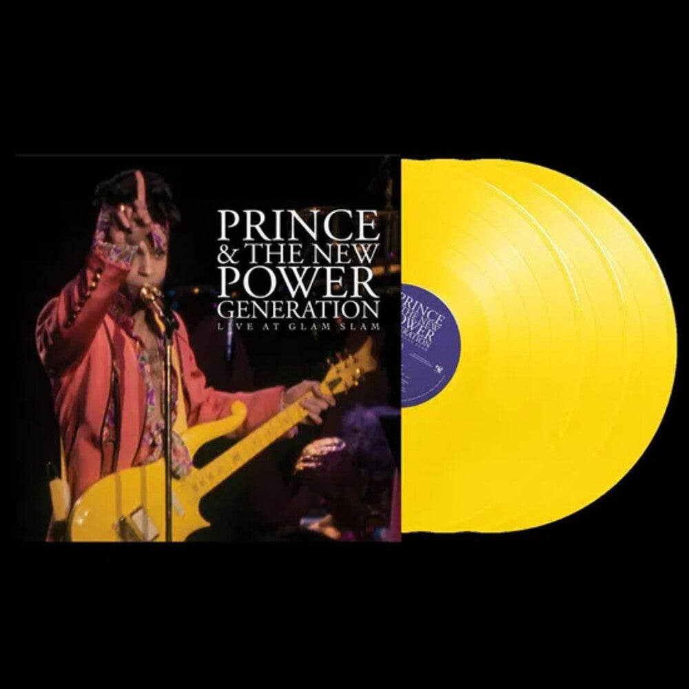 the album cover for Prince - Live At Glam Slam [Colored Vinyl] [Limited Edition] (Ylw) (Uk)