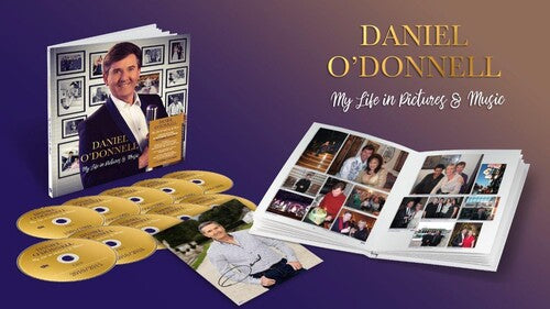 [PRE-ORDER] Daniel O'Donnell - My Life In Pictures & Music - Premium Deluxe Photobook Boxset Includes 9 CD's & 1 DVD (CD)