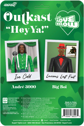 Super7 - OutKast - ReAction Figures Wv4 - Hey Ya! 2-Pack