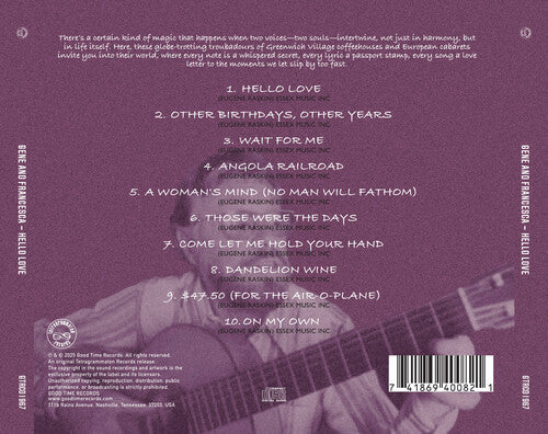 [NEW] Gene & Francesca - Hello Love (CD)