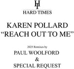 Karen Pollard - Reach Out To Me - Paul Woolford 2025 Remixes (Vinyl)