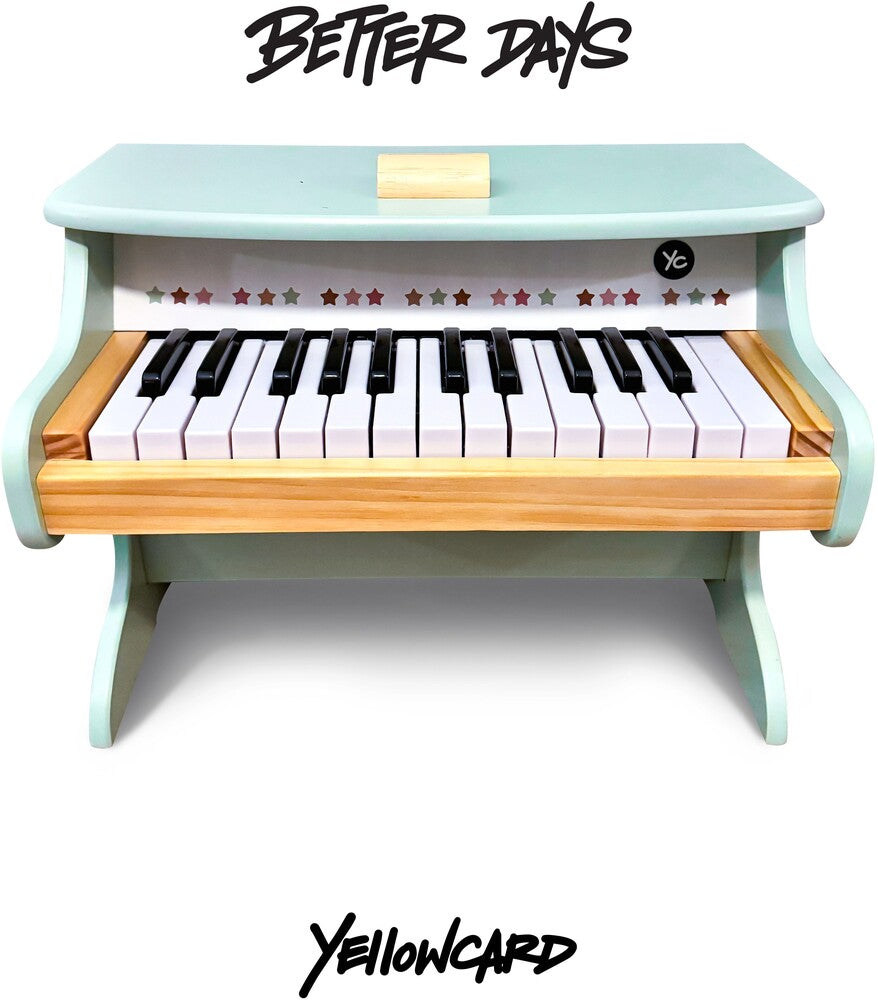 the album cover for Yellowcard - Better Days [Indie Exclusive Yellow]