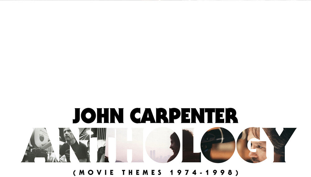 the album cover for John Carpenter(Blue) (Colv) - Anthology: Movie Themes 1974-1998 (Blue) [Colored Vinyl]