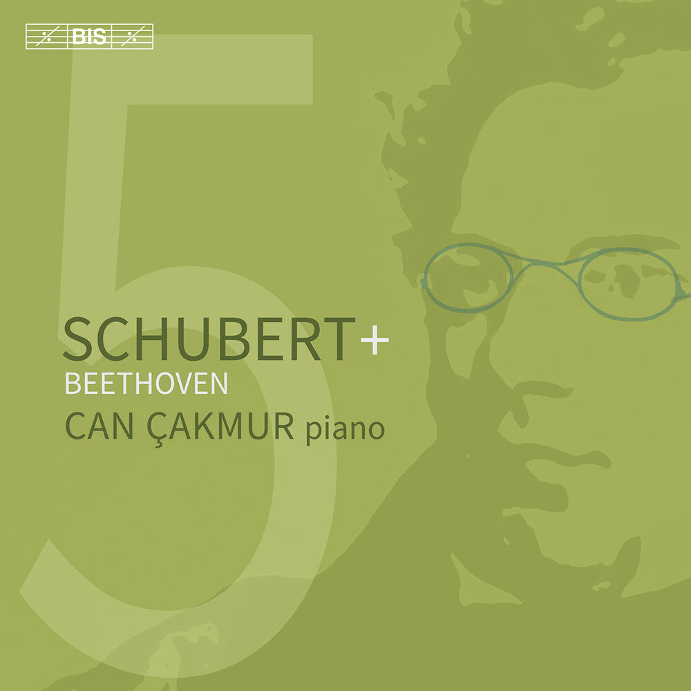 the album cover for Can Çakmur - Schubert + Beethoven