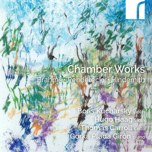 Boris Kucharsky - Brahms, Penderecki & Hindemith: Chamber Works (CD)