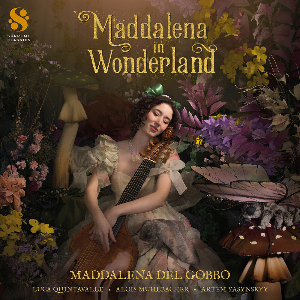 the album cover for Maddalena GobboDel - Maddalena In Wonderland