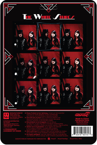 Super7 - White Stripes - ReAction Figures Wv1 - Get Behind Me Satan 2-Pack