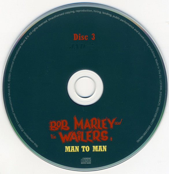 Bob Marley & The Wailers : Man To Man (4xCD, Comp)