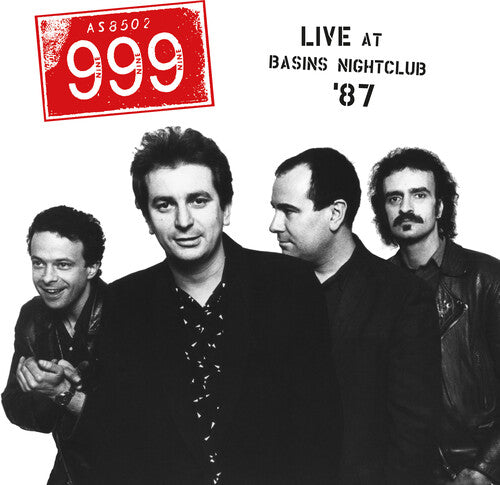 [PRE-ORDER] 999 - Live At The Basins Nightclub '87 (CD)