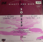 Beauty And Deep : So Deep (12")