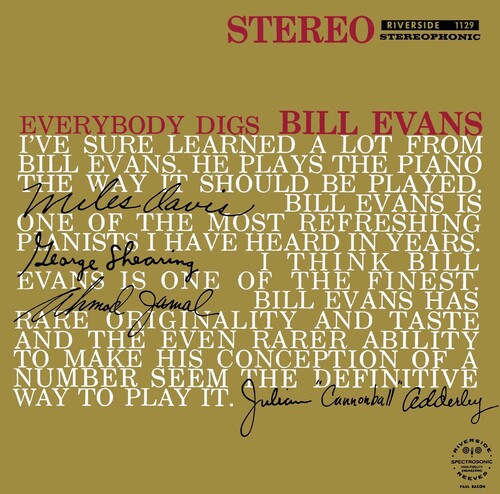[PRE-ORDER] Bill Evans - Everybody Digs Bill Evans - UHQCD (CD)