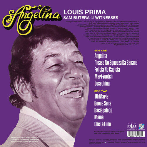 [PRE-ORDER] Louis Prima - Angelina (CD)
