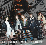 the album cover for LE SSERAFIM - Different