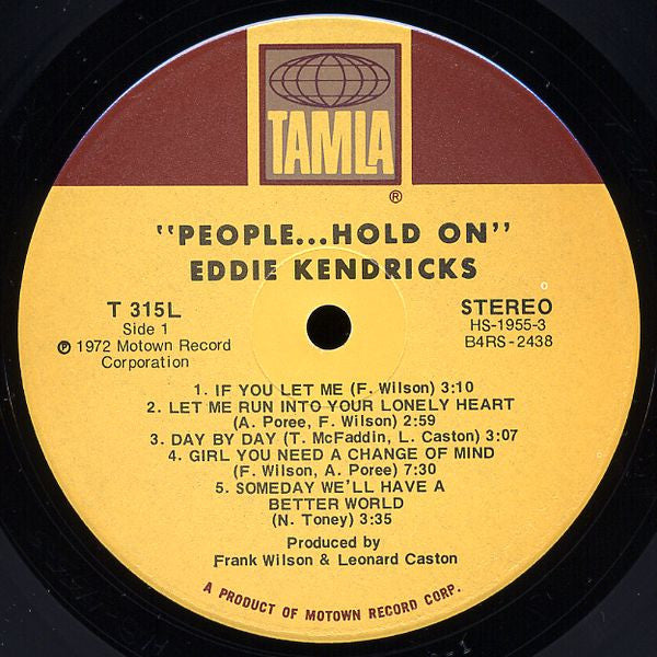 Eddie Kendricks : People...Hold On (LP, Album)