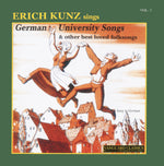 the album cover for Erich Kunz - German University Songs Vol. 3
