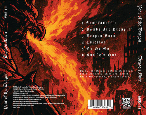 Year of the Dragon - Dragon Burn (CD)