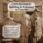 [PRE-ORDER] Albert Spalding - Unpublished (CD)