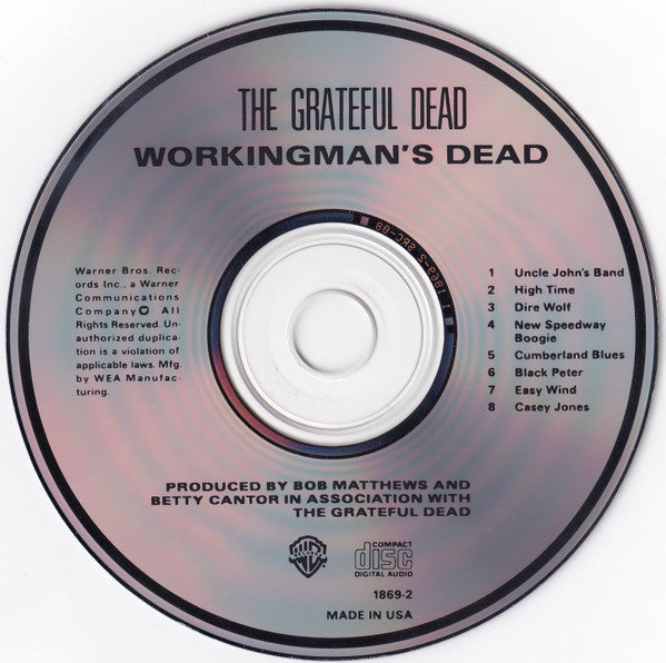 The Grateful Dead : Workingman's Dead (CD, Album, RE, Spe)