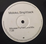 Moloko : Sing It Back (12", Promo)