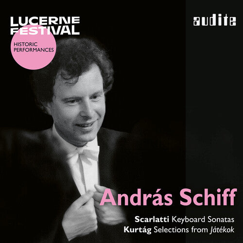 Andras Schiff - Andras Schiff plays Scarlatti & Kurtag - Lucerne Festival Historic Performances, Vol. 21 (CD)