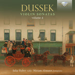[PRE-ORDER] Julia Huber - Dussek: Violin Sonatas, Vol. 4 (CD)