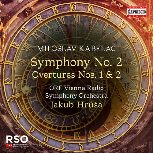 [PRE-ORDER] ORF Vienna Radio Symphony Orchestra - Miloslav Kabelac: Symphony No. 2; Overtures (CD)